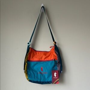 Cotopaxi Del Dia Tote Bag - Orange, Teal, Yellow